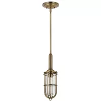 Lampa wisząca Urban Restoration - 1 źródło światła - Ciemny, antyczny mosiądz