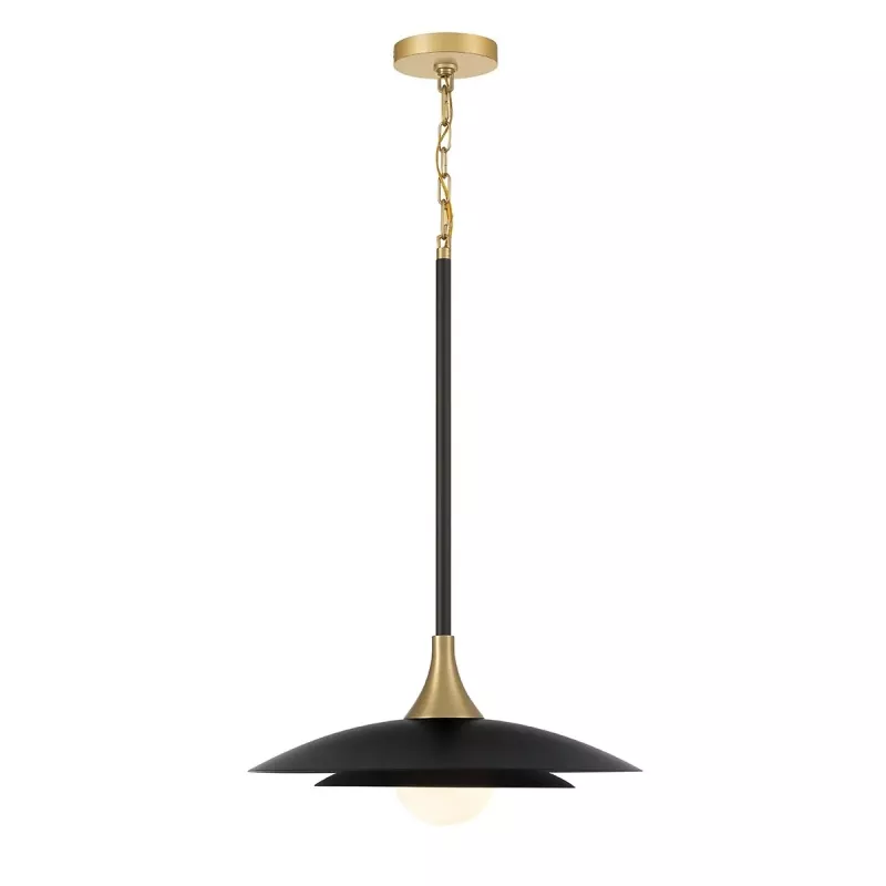 Lampa wisząca Welsh - Matowa czerń