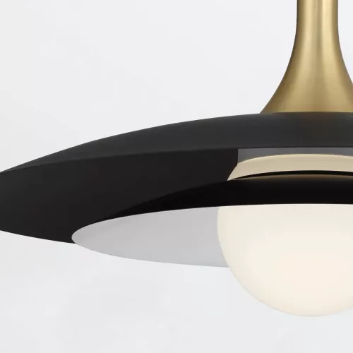 Lampa wisząca Welsh - Matowa czerń