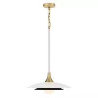Lampa wisząca Welsh - Matowa biel