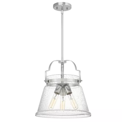 Lampa wisząca Wimberley - 3 źródła światła - Polerowany chrom