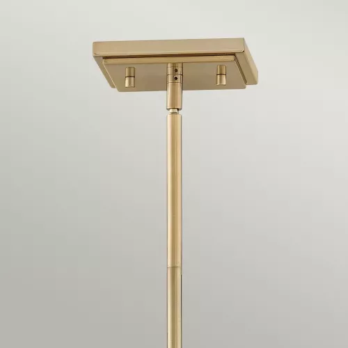 Lampa wisząca Aros - 12 źródeł światła - Czarny, ciepły mosiądz