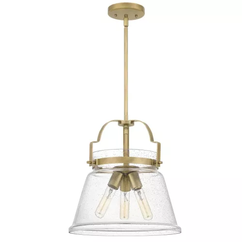 Lampa wisząca Wimberley - 3 źródła światła - Utleniony mosiądz