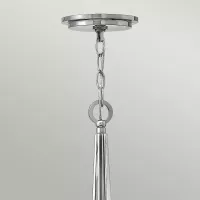 Lampa wisząca Ascher - 3 źródła światła - Polerowany nikiel