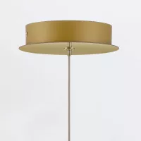 Lampa wisząca Atomo - 1 źródło światła - Szczotkowane złoto