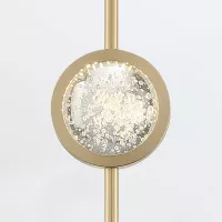 Lampa wisząca Barletta - 1 źródło światła - Szczotkowane złoto
