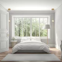 Lampa wisząca Barletta - 1 źródło światła - Szczotkowane złoto