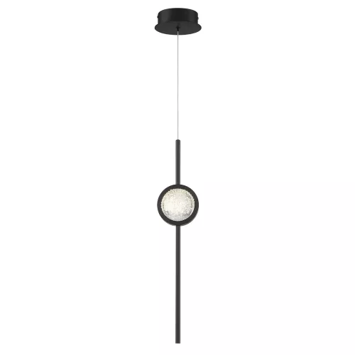 Lampa wisząca Barletta - 1 źródło światła - Matowa czerń