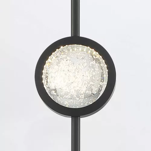 Lampa wisząca Barletta - 1 źródło światła - Matowa czerń