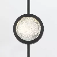 Lampa wisząca Barletta - 1 źródło światła - Matowa czerń