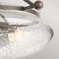 Półplafon Belle - 3 źródła światła - Stary brąz