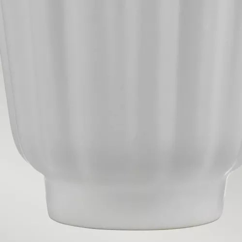 Lampa stołowa Bexley - 1 źródło światła - Biały, szczotkowany mosiądz