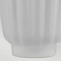 Lampa stołowa Bexley - 1 źródło światła - Biały, szczotkowany mosiądz