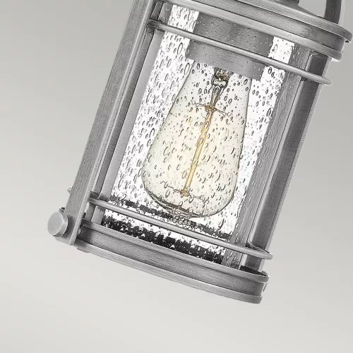 Latarnia wisząca Booker - 1 źródło światła - Przemysłowe aluminium